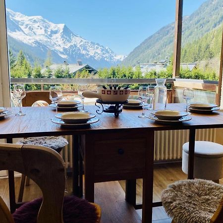 Charming Apt With Swimming Pool In Argentiere Шамони Экстерьер фото